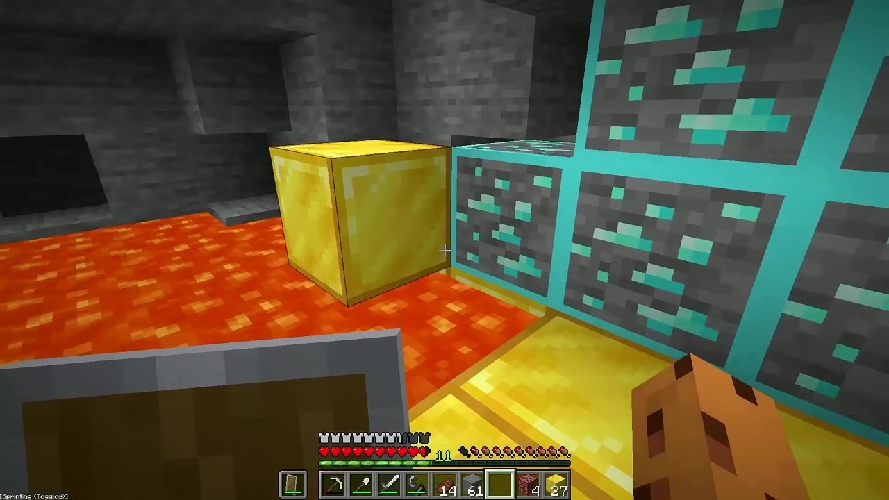 Acookiegod beats Minecraft by getting every block he looks at