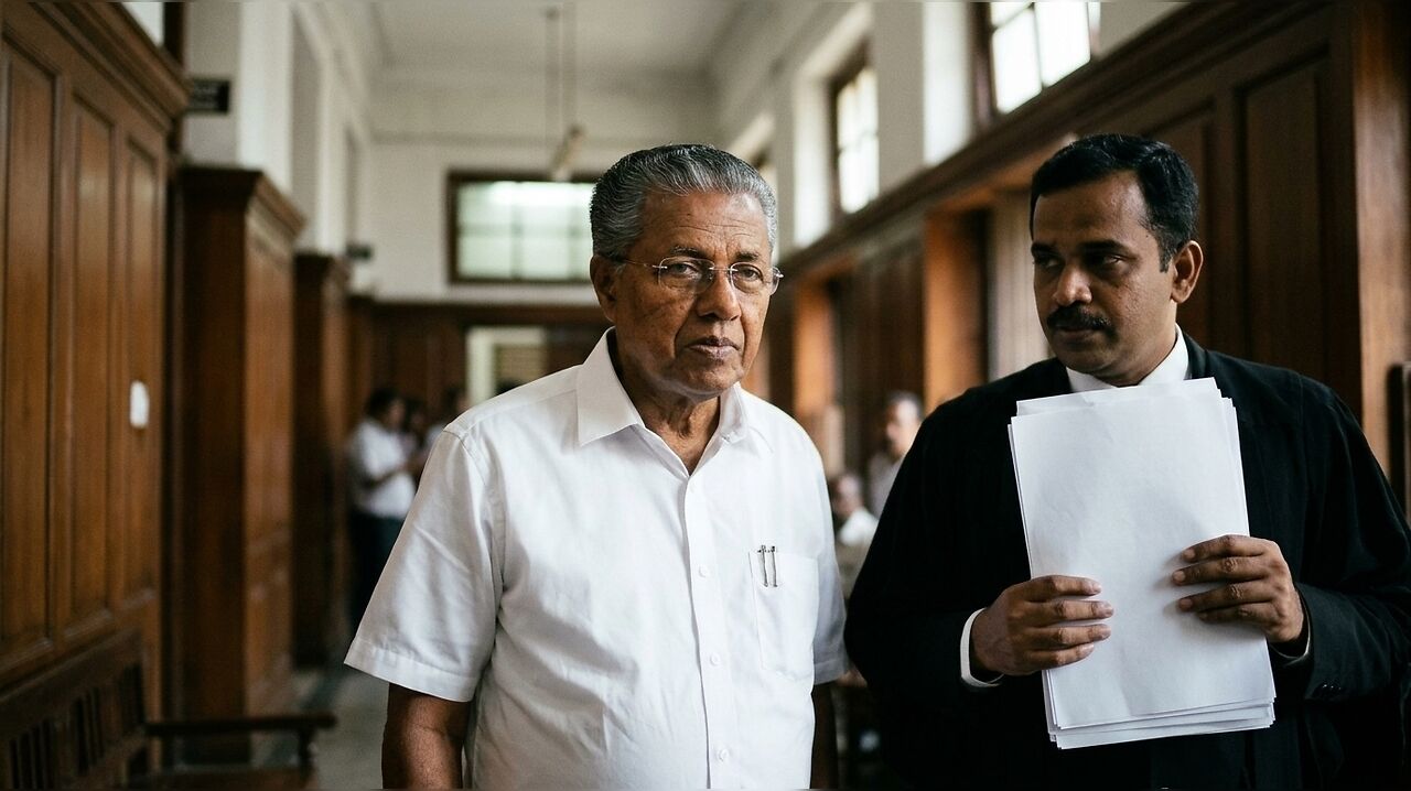 Opposition leader Pinarayi Vijayan challenges High Court order in CMRL ...
