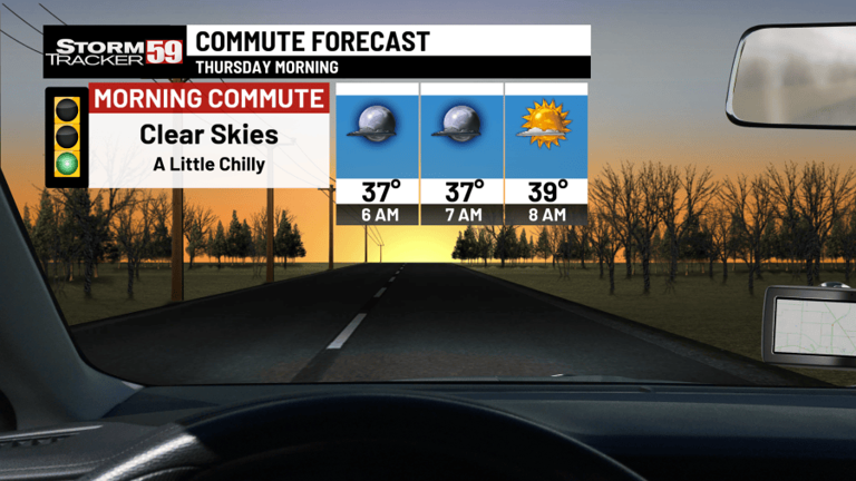 Easy commute conditions for both the morning and evening
