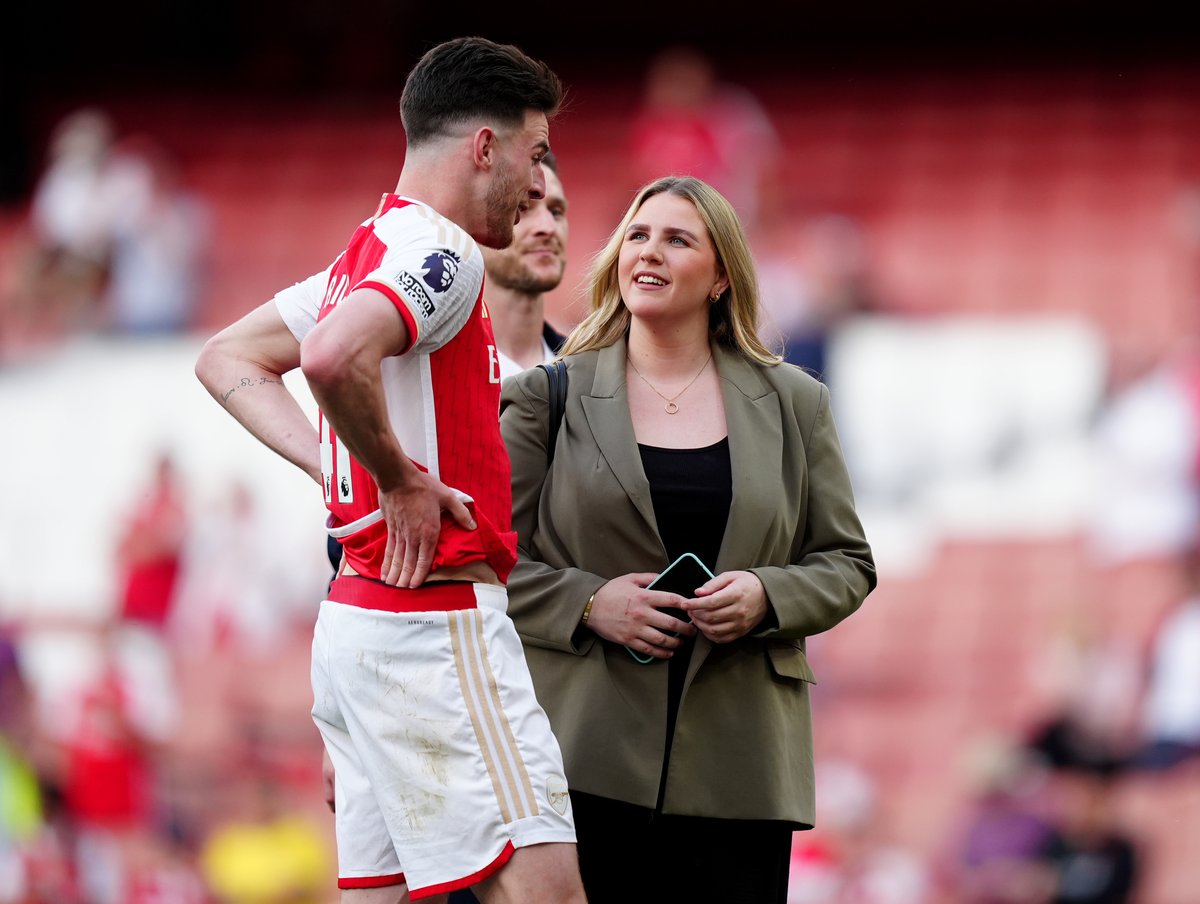 Who is Declan Rice's girlfriend, Lauren Fryer?