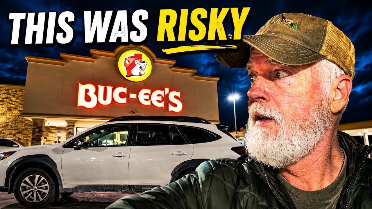 Sleeping in my new Subaru at Buc-ee’s overnight!