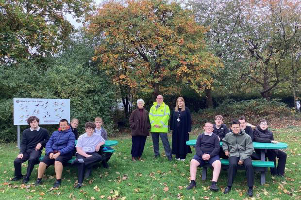 Funding helps County Durham school create inclusive birdwatching space