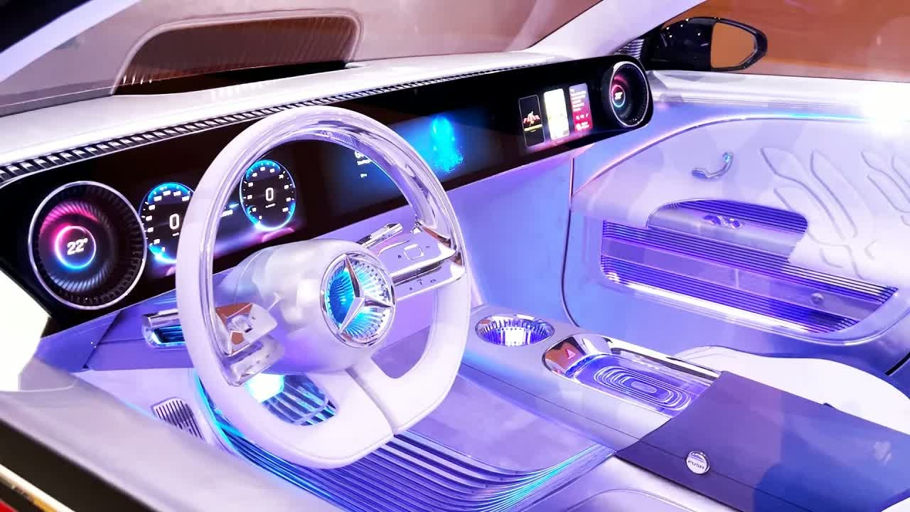 Mercedes-Benz showcases car technology presented for 2025
