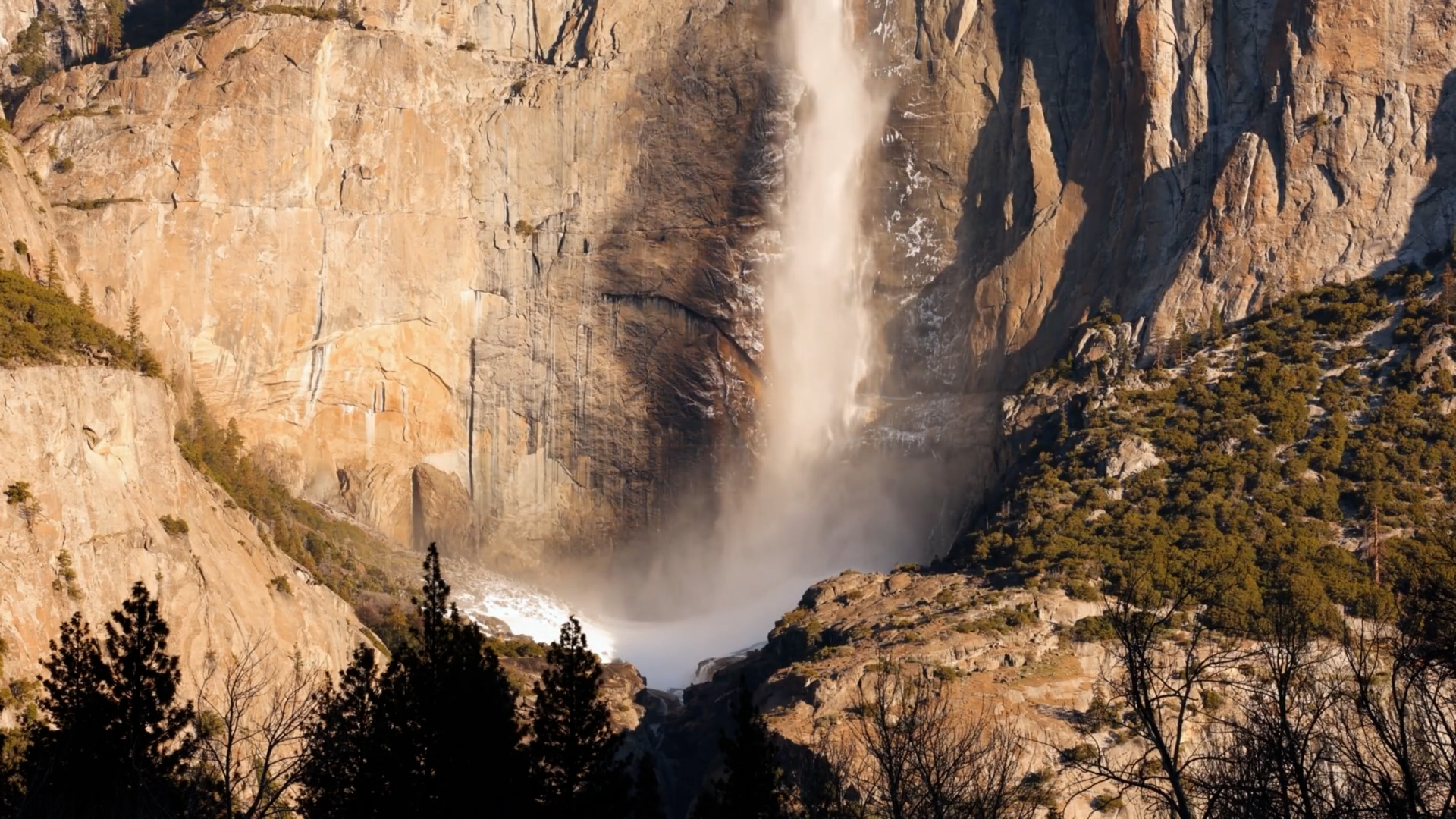 Bizarre waterfalls that flow backward, burn or vanish into nowhere