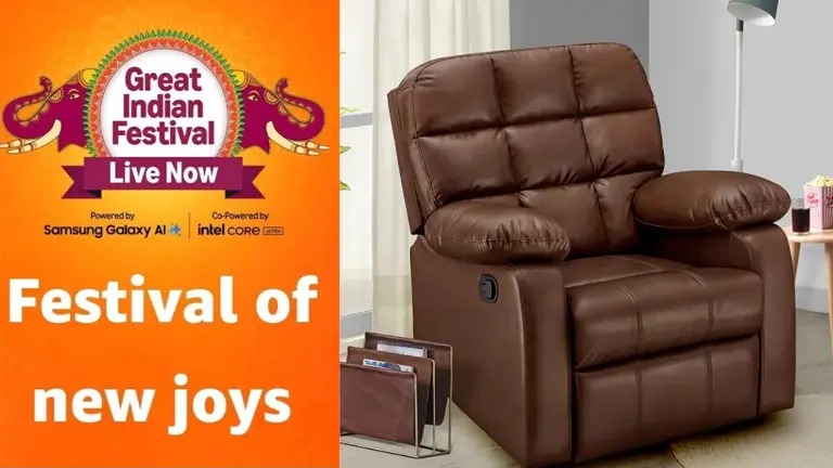 Great Indian Festival Sale on Amazon: Best Recliner Sofas At Heavy ...
