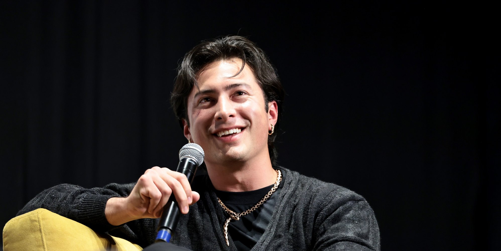 Hudson Williams says his new movie script has an ex-hockey player and ...