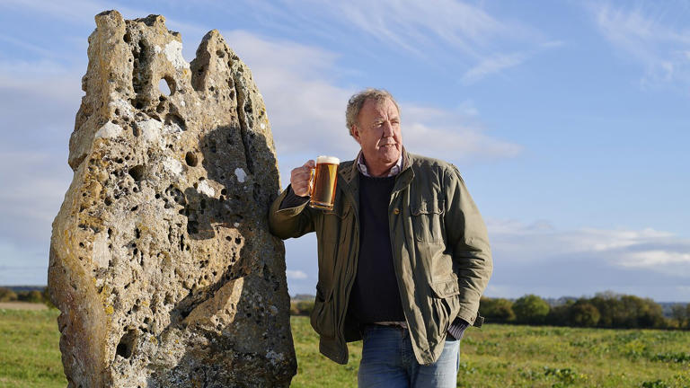 Jeremy Clarkson grew the flax used to build a one-off Jaguar with ...