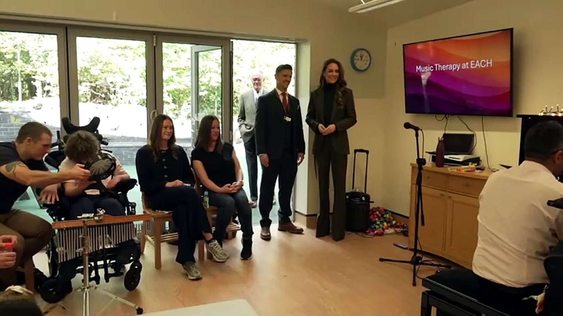 Princess Kate visits children's hospice in Ipswich