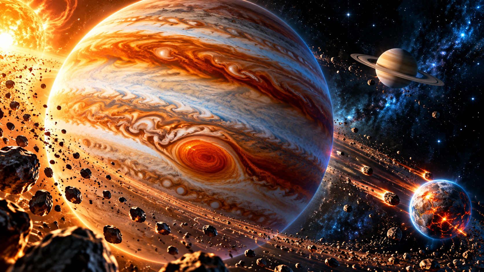 Jupiter’s hidden role - how the giant planet almost destroyed Earth
