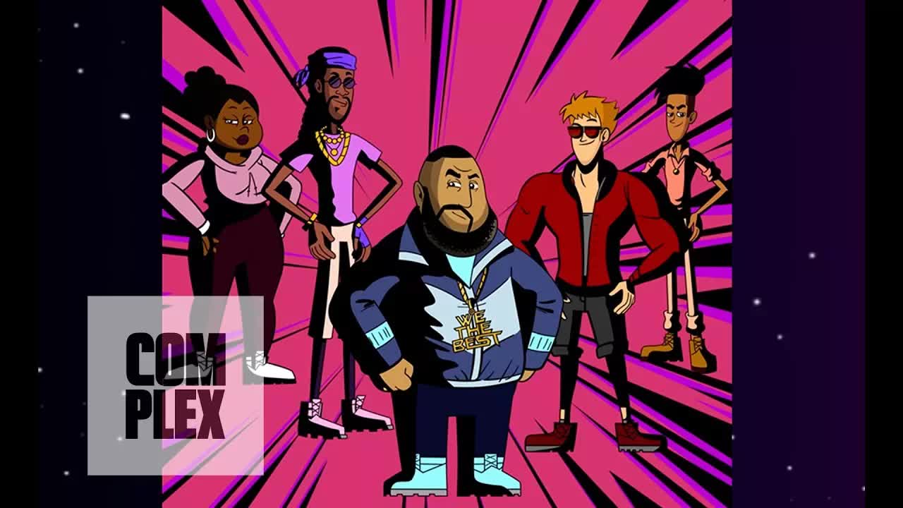 DJ Khaled & 2 Chainz battle ShoeFace for Timbs in 