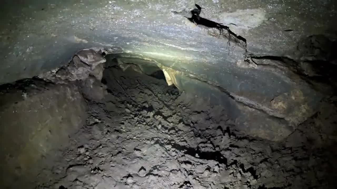 Explorer Spends Three Days Widening a Cave Tunnel - His Helmet Still ...