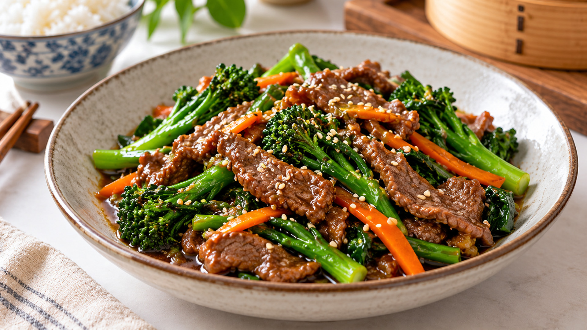 Homemade beef and broccoli better than takeout