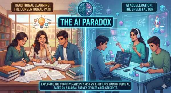 Tech paradox: Indian students rely on AI for speed but worry about ...