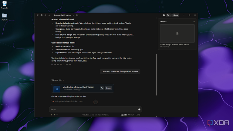 Claude's new rich text editor replaced Google Docs for me, and it ...