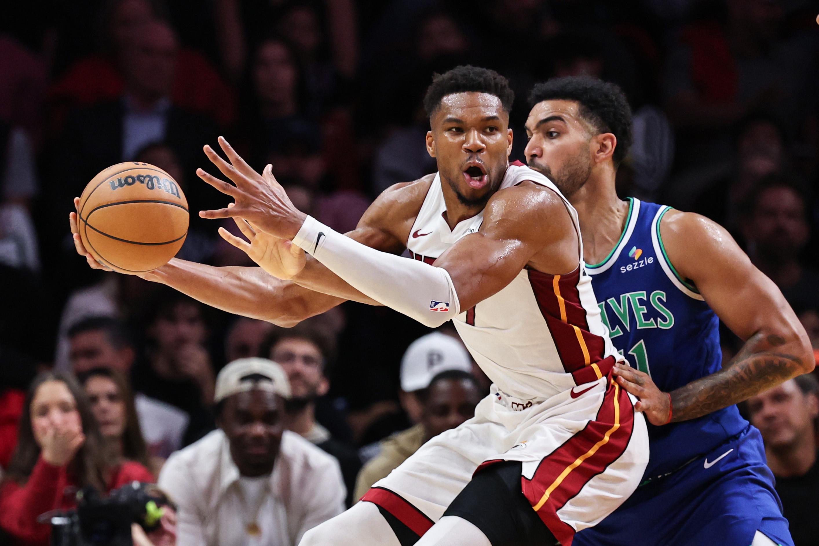 Miami Heat open with a loss despite Giannis' 35 points