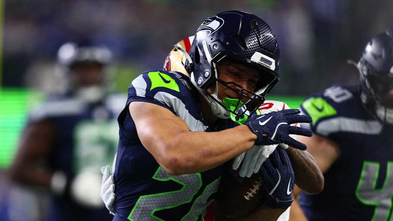 Seahawks’ Zach Charbonnet takes major step towards injury return in Week 7