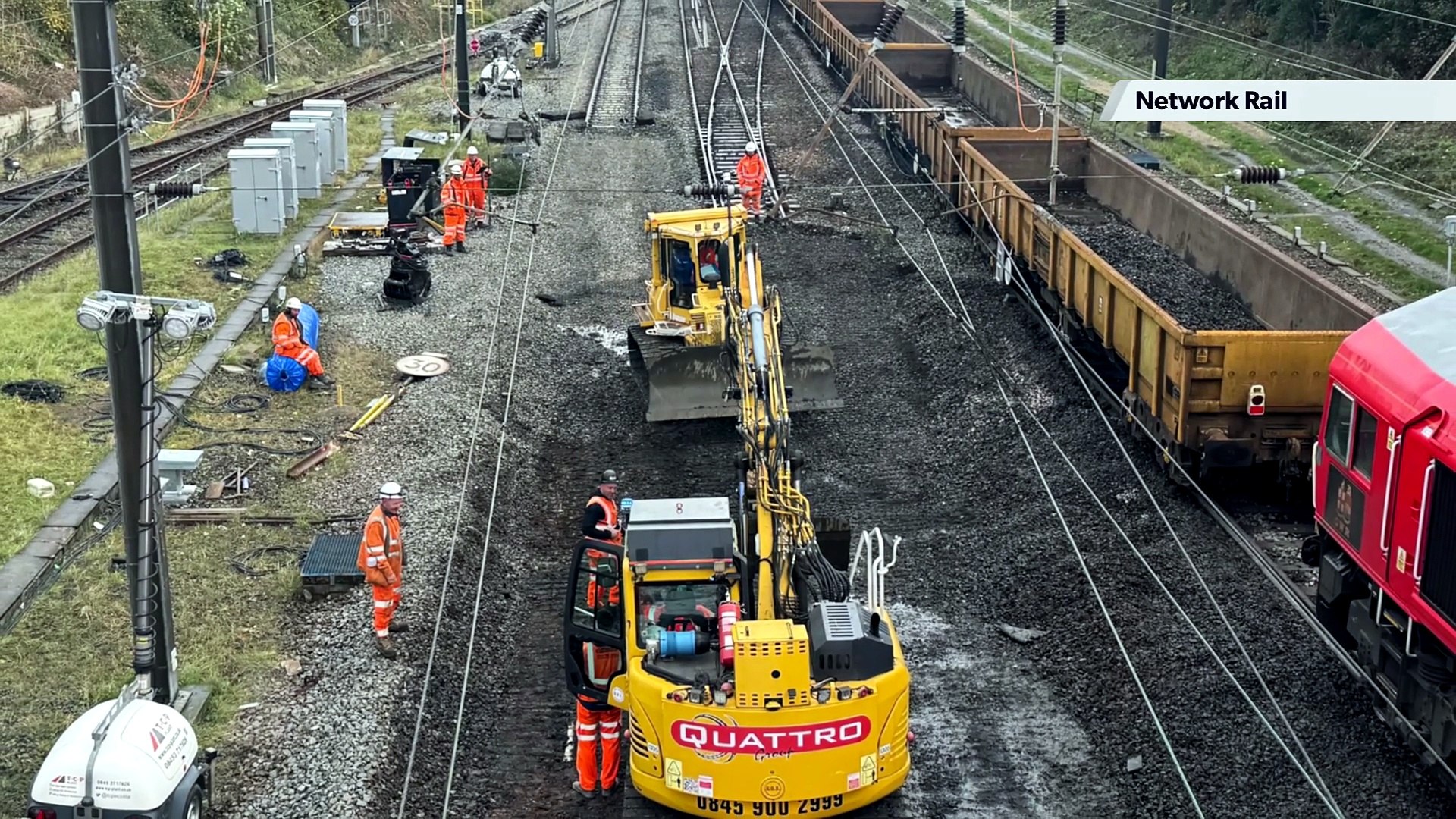Major East Coast Main Line improvements in Yorkshire start this weekend
