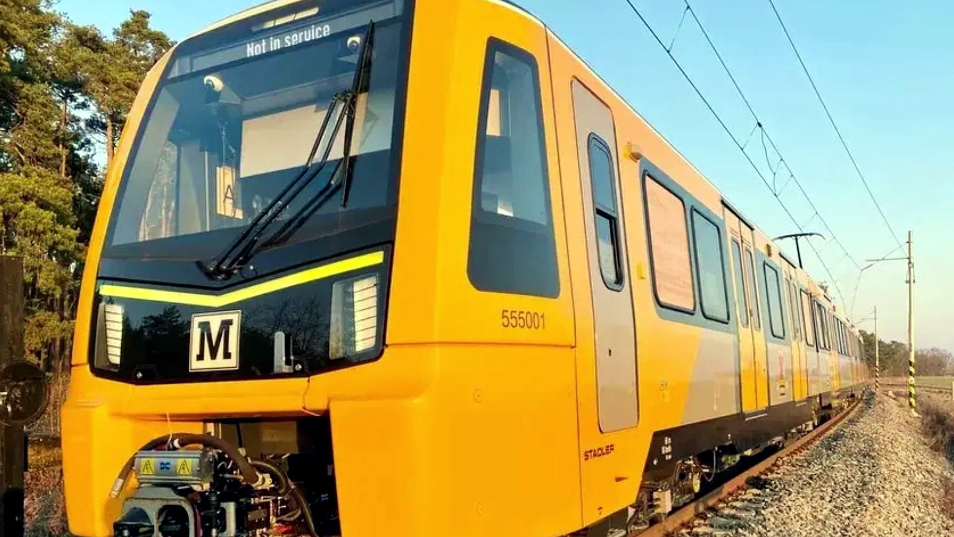 Tyne and Wear Metro completes £362m new train fleet as punctuality improves