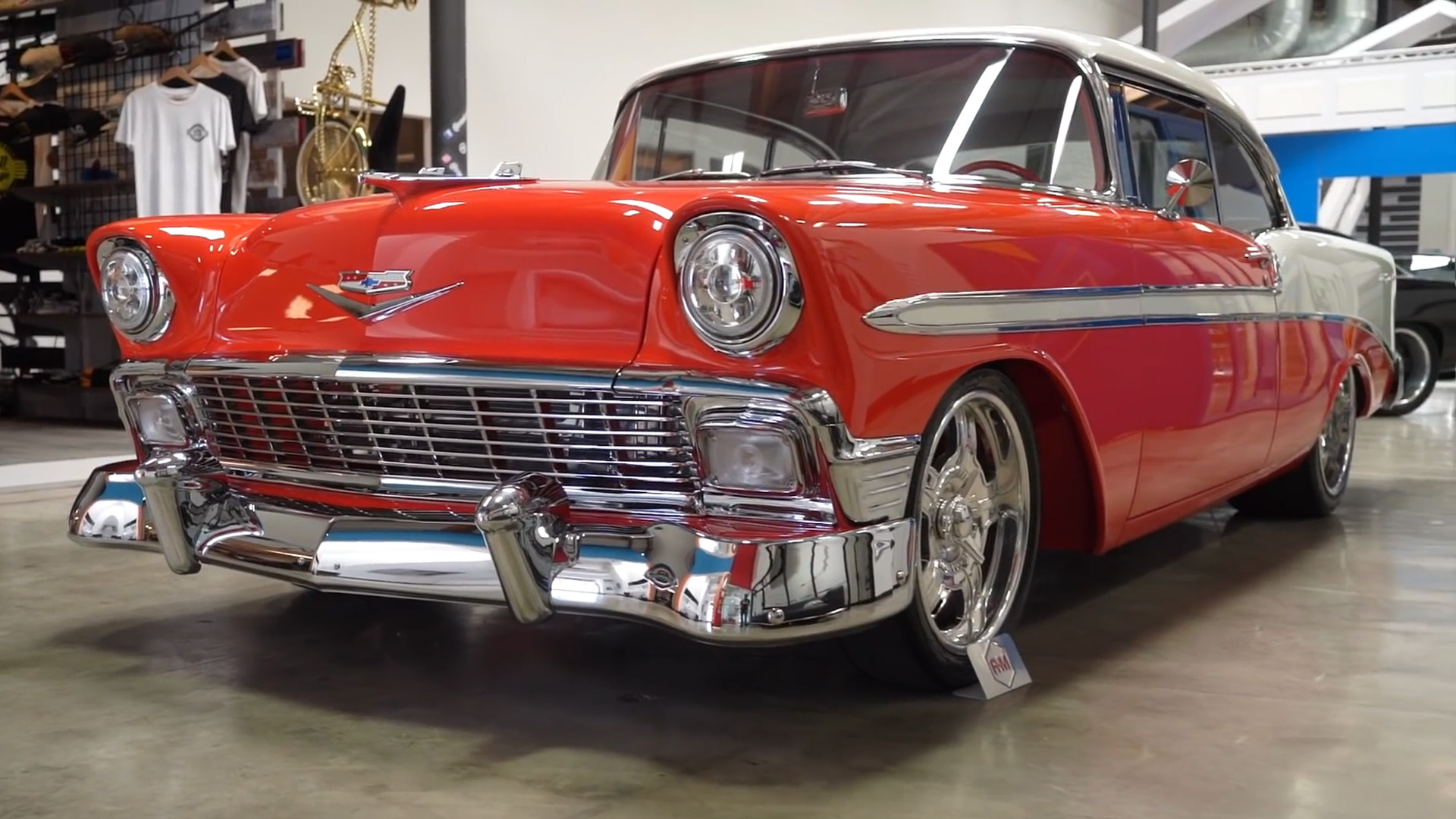 Detailed review of the 550 HP LS3 powered 1956 Chevrolet Bel Air