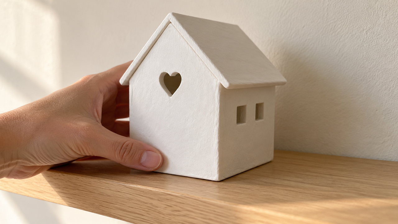 How to make a cute little clay house