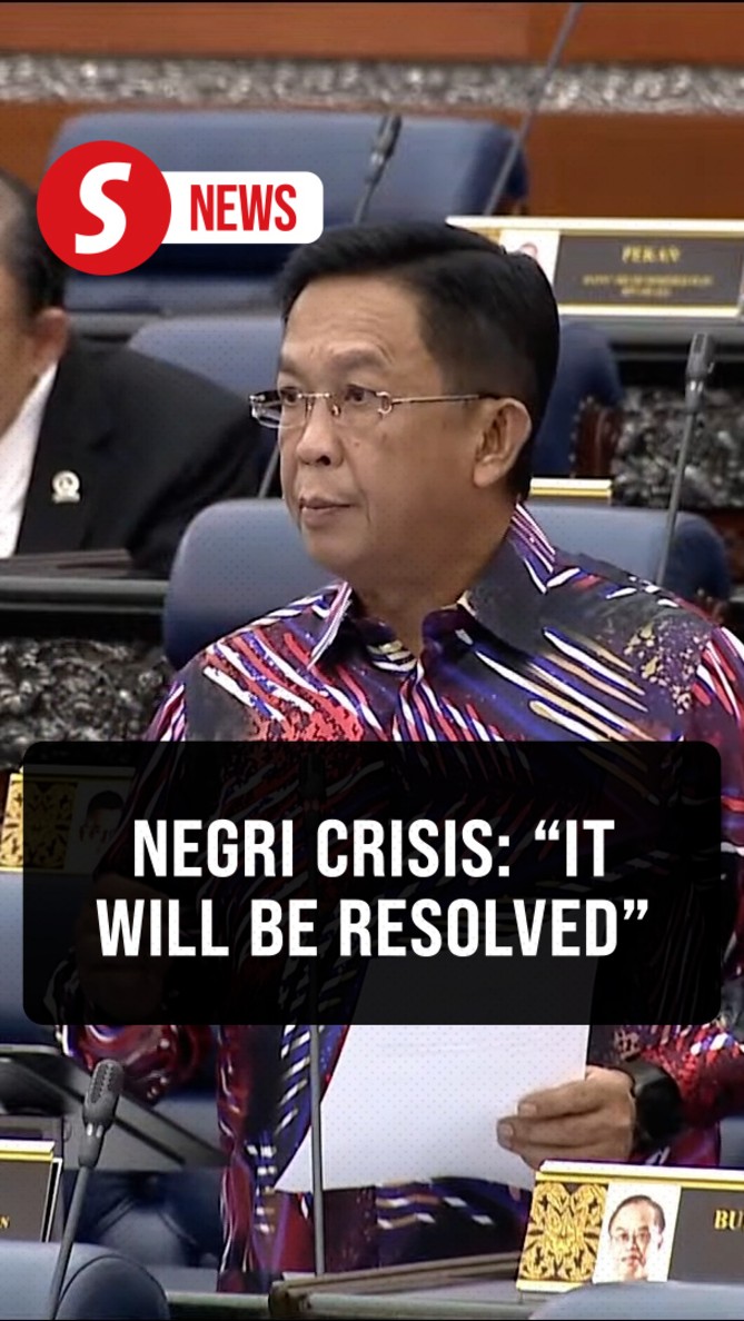 Let Negri settle its own problems, Jelebu MP tells Dewan Rakyat