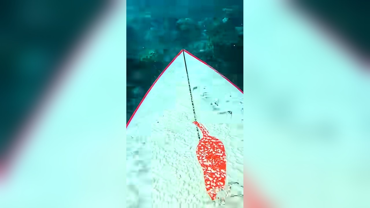 A surfer takes on challenging water during a tropical surf trip