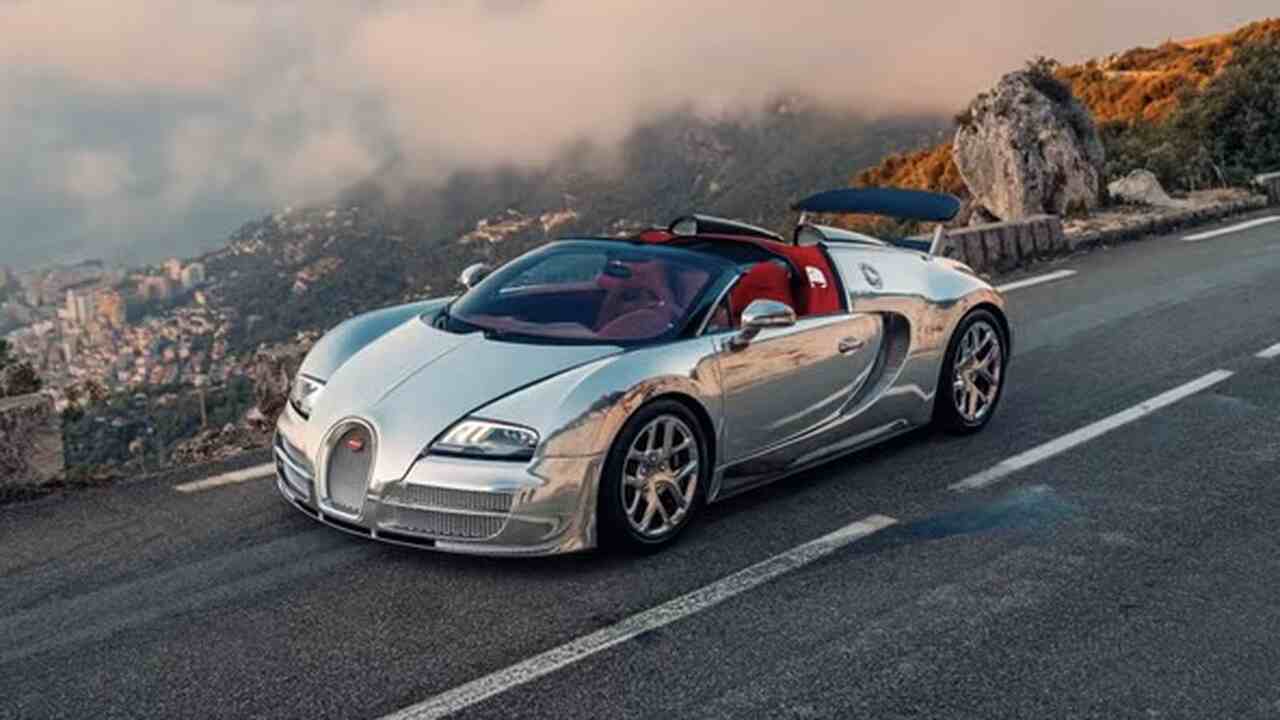 Bugatti restaure une Veyron unique avec une carrosserie en aluminium ...