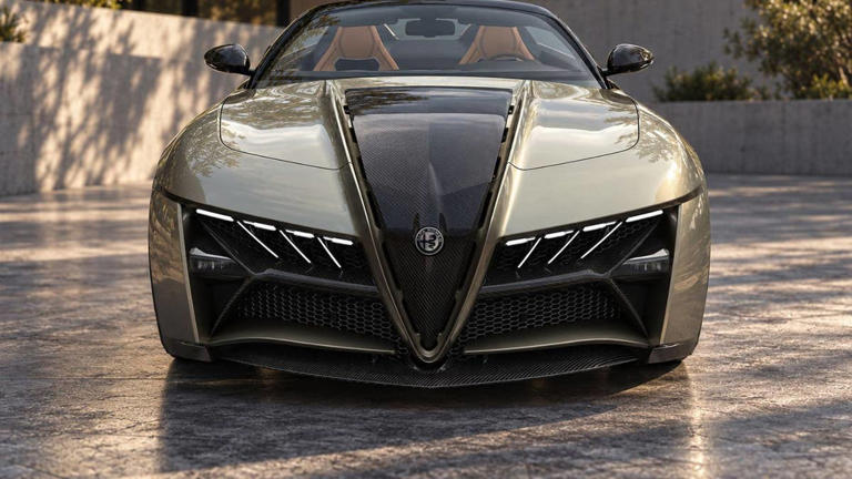500-hp Alfa Romeo Giulia roadster needs a wealthy backer to reach reality