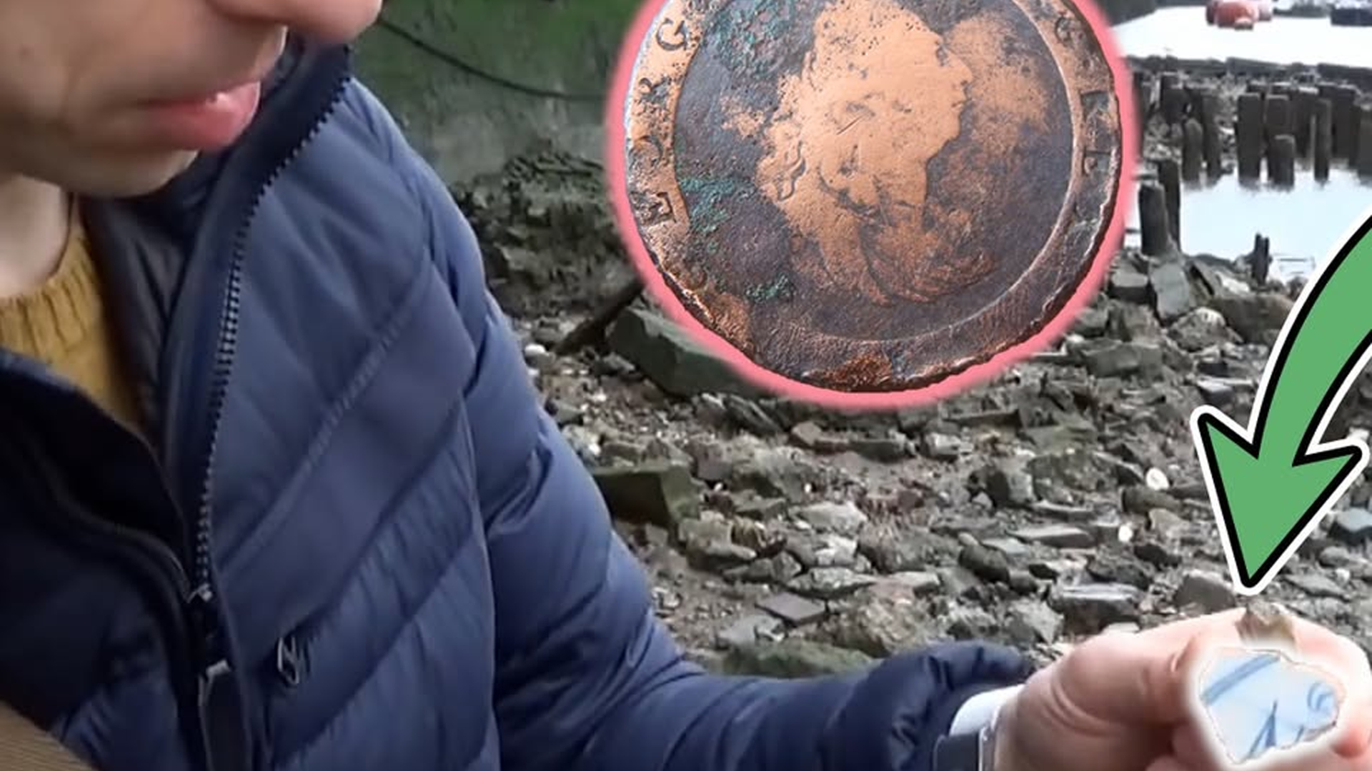 16th-Century Token and Roman Pottery Found Mudlarking