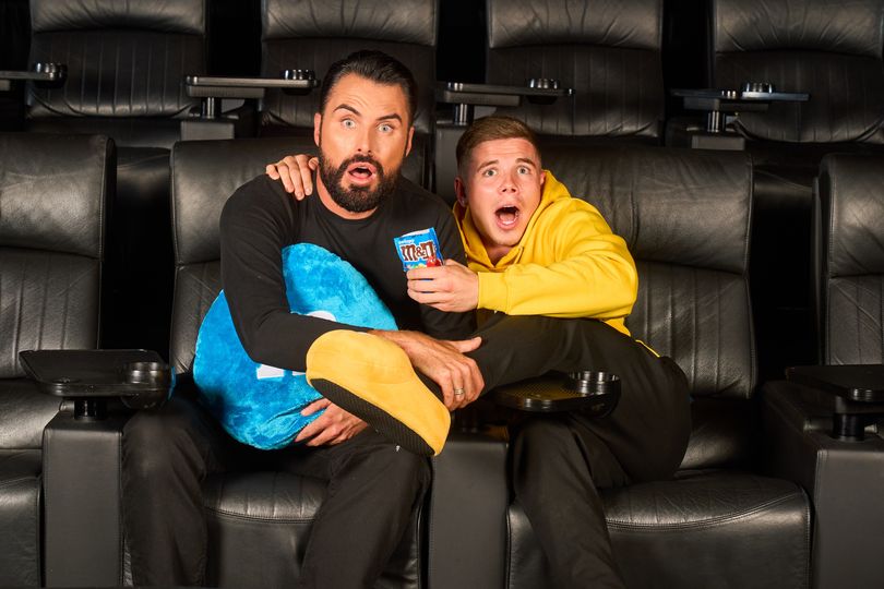 TV presenter Rylan Clark leaves cinema fans screaming in Halloween prank