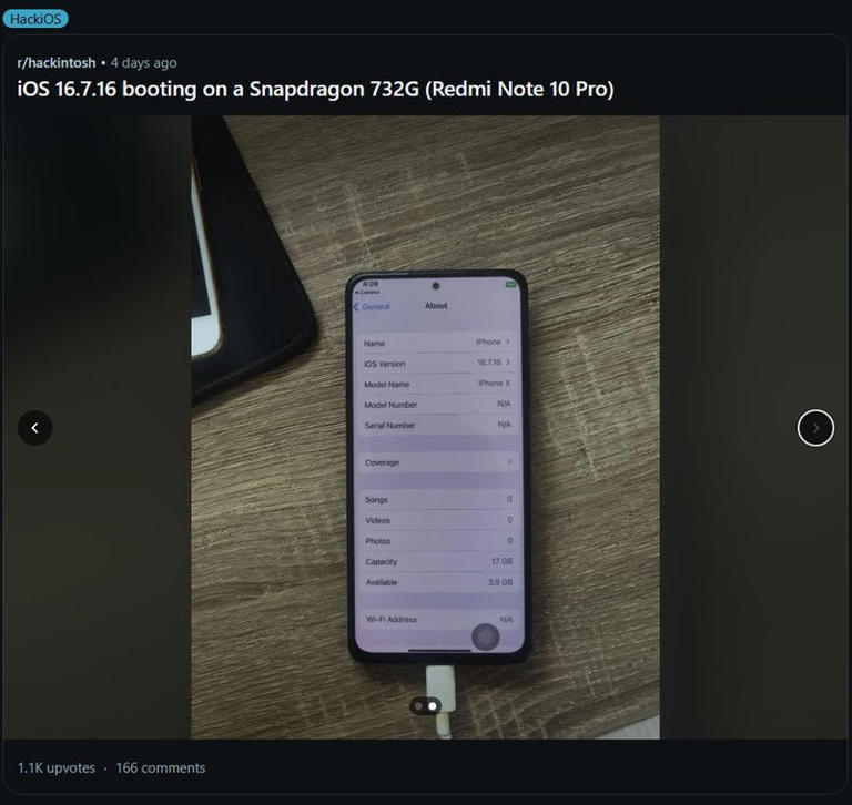 The impossible happened: Someone successfully booted iOS on an Android ...