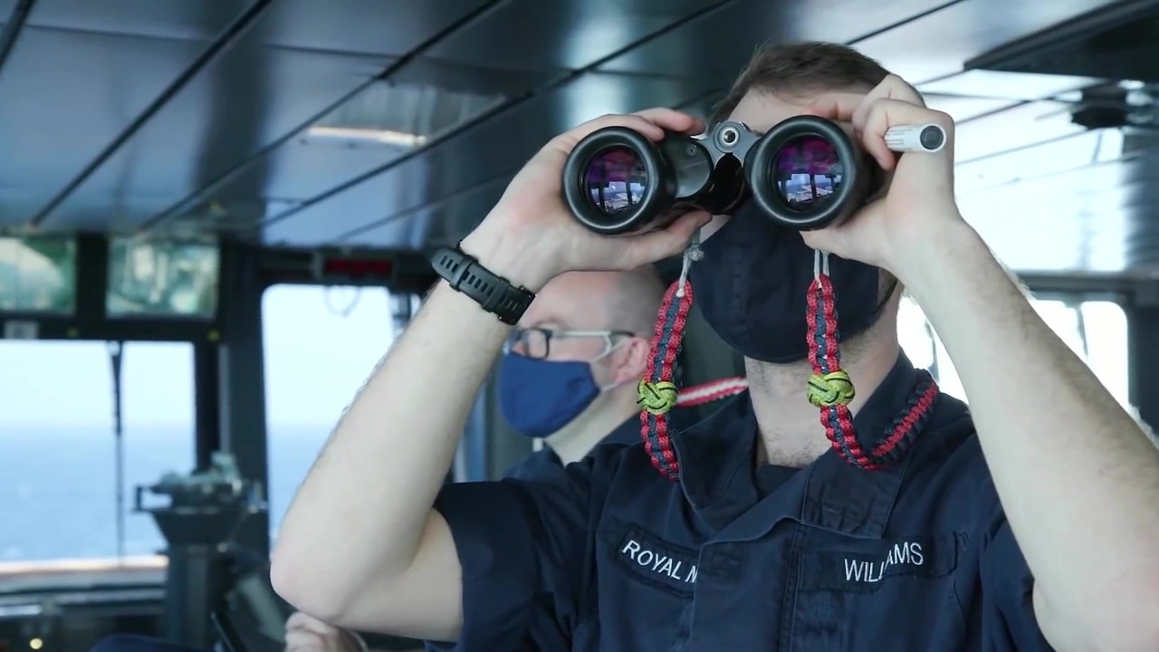 Throwback to HMS Queen Elizabeth's 28 aircraft on Steadfast Defender