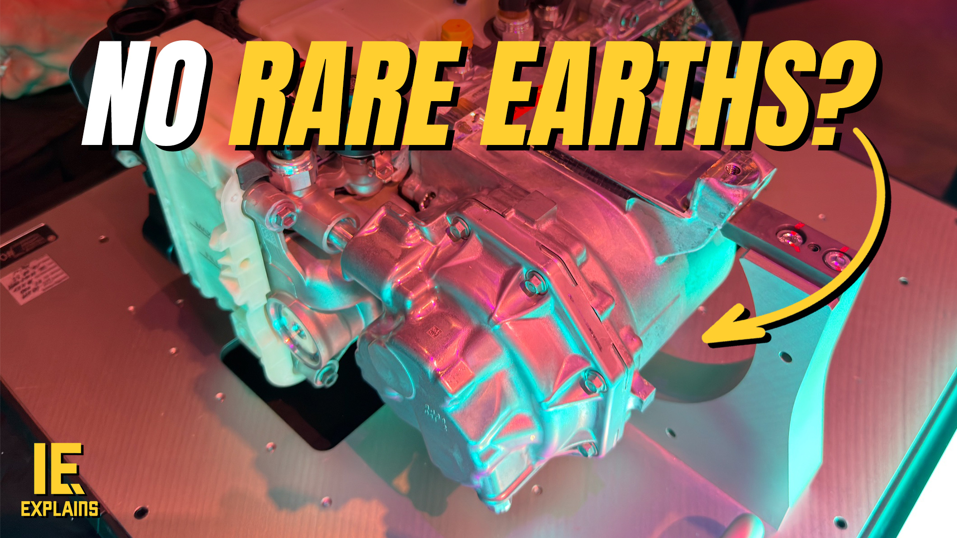 An EV motor with no rare earths. How does it actually work?