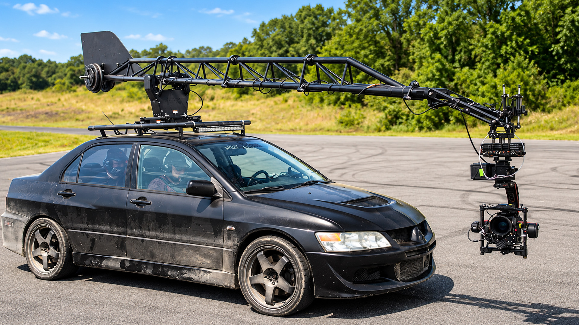 What makes this track camera car so fast?