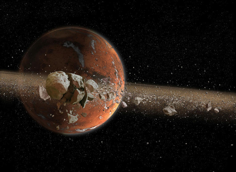 Mars' moon Phobos is destined to become a ring