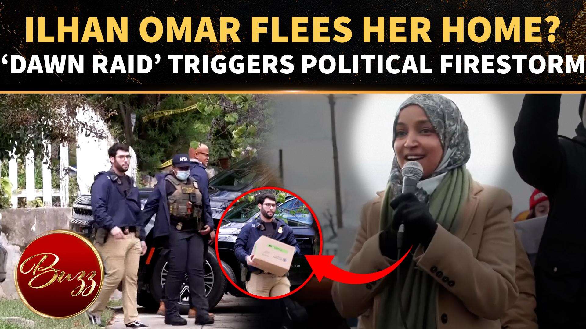 Ilhan Omar flees her home? Congresswoman's shock exit after pre-dawn ...
