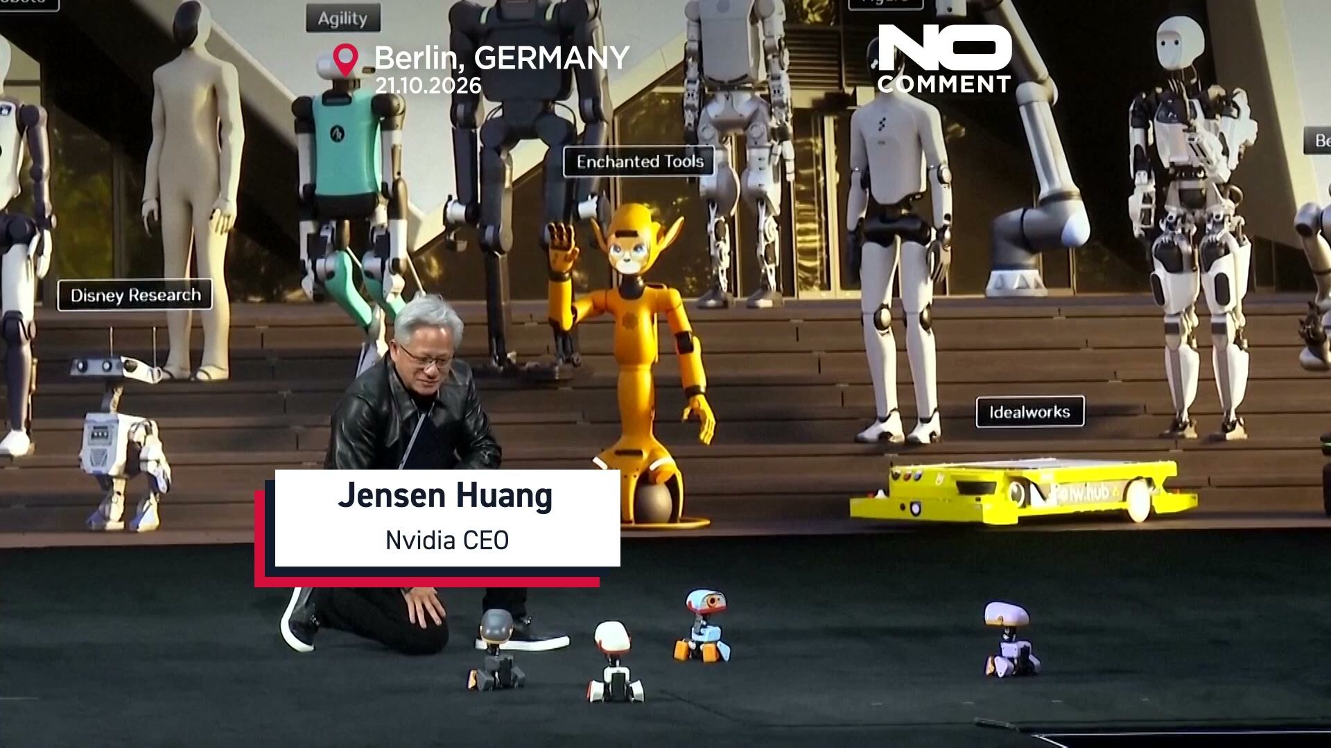 Allemagne : Nvidia présente ses robots et ses machines dopées à l'IA