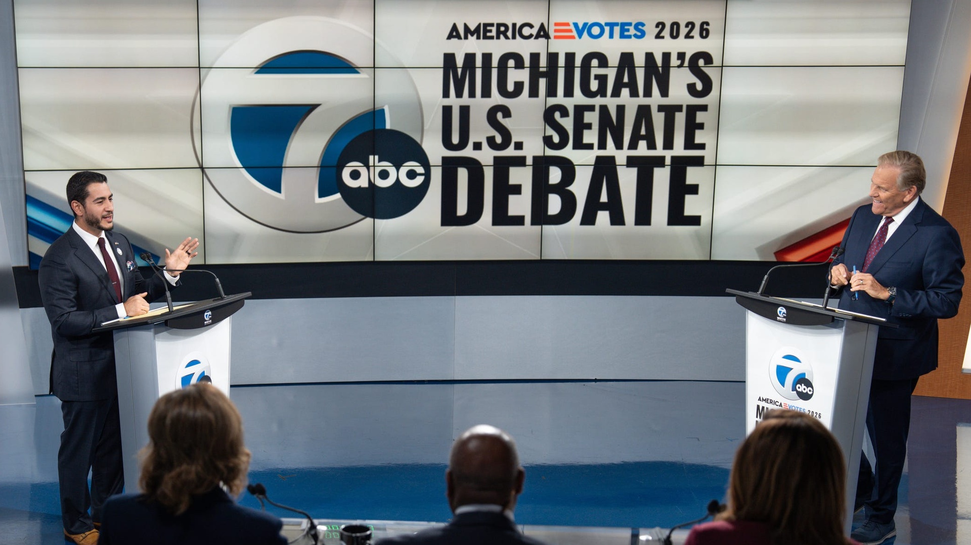 Michigan Senate candidates trade personal attacks in fiery final debate
