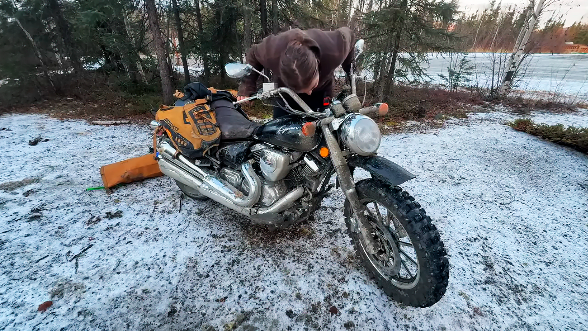 1600 miles across Alaska on most expensive V twin motorcycle on Amazon