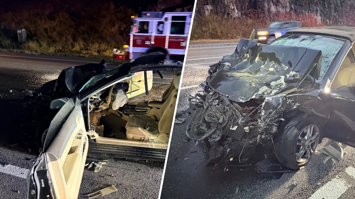 Man killed in fiery crash on I-93 in Windham, NH