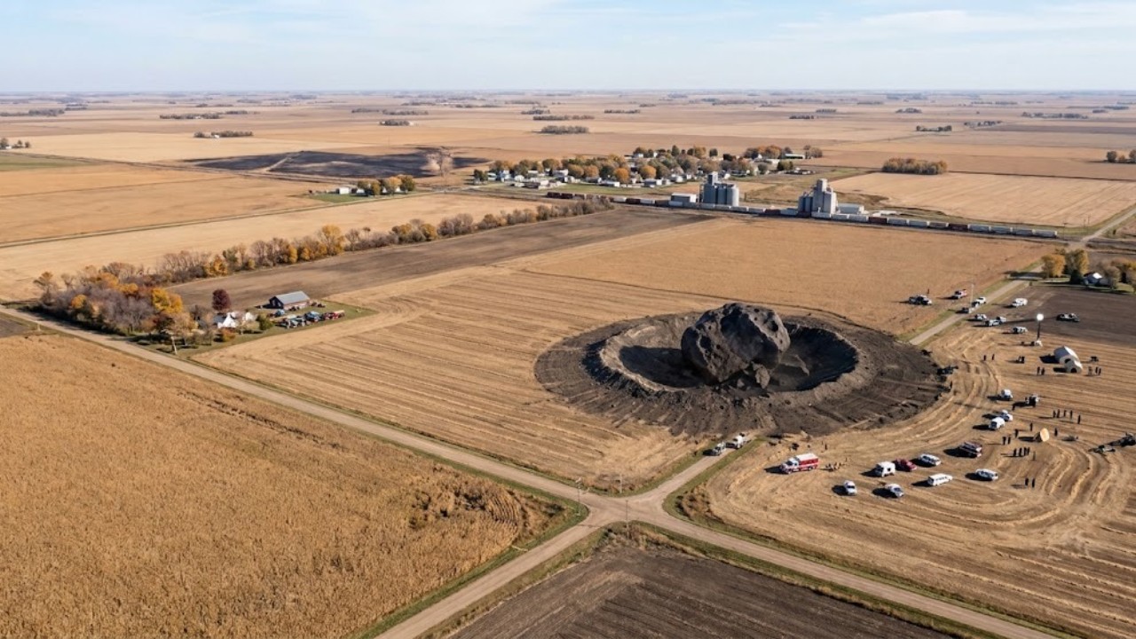 11-foot object in Minnesota cornfield may be space junk