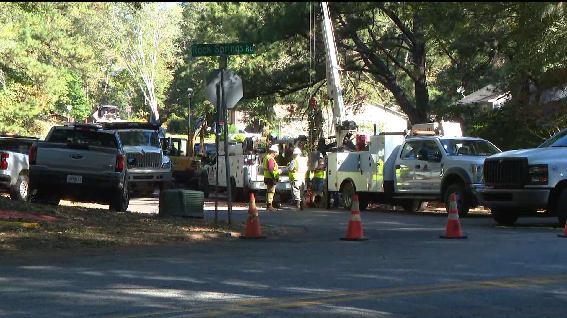 Crews still working to repair broken water main in DeKalb County