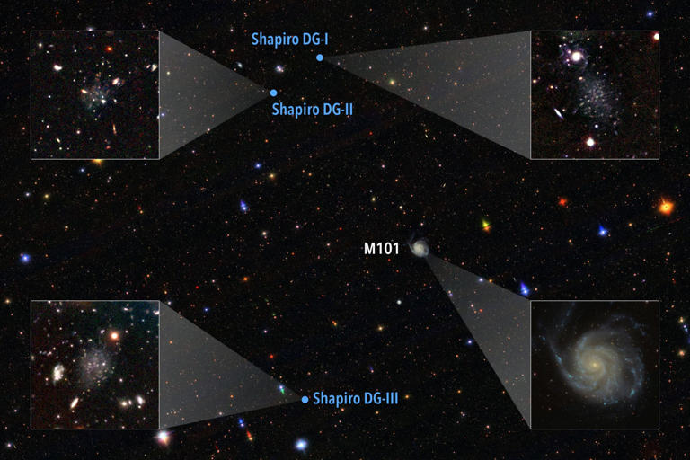A high school student just casually discovered three new rare galaxies