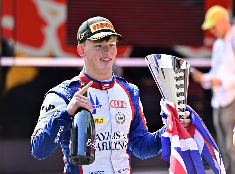 Motor racing - British teenager Slater to make F1 practice debut with Audi