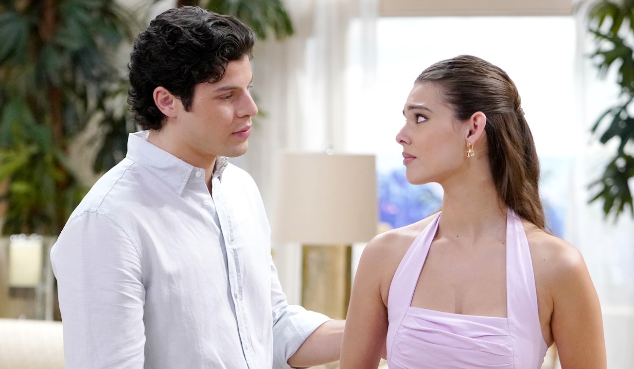 Bold & beautiful secrets from set with Laneya Grace, Brayan Nicoletti
