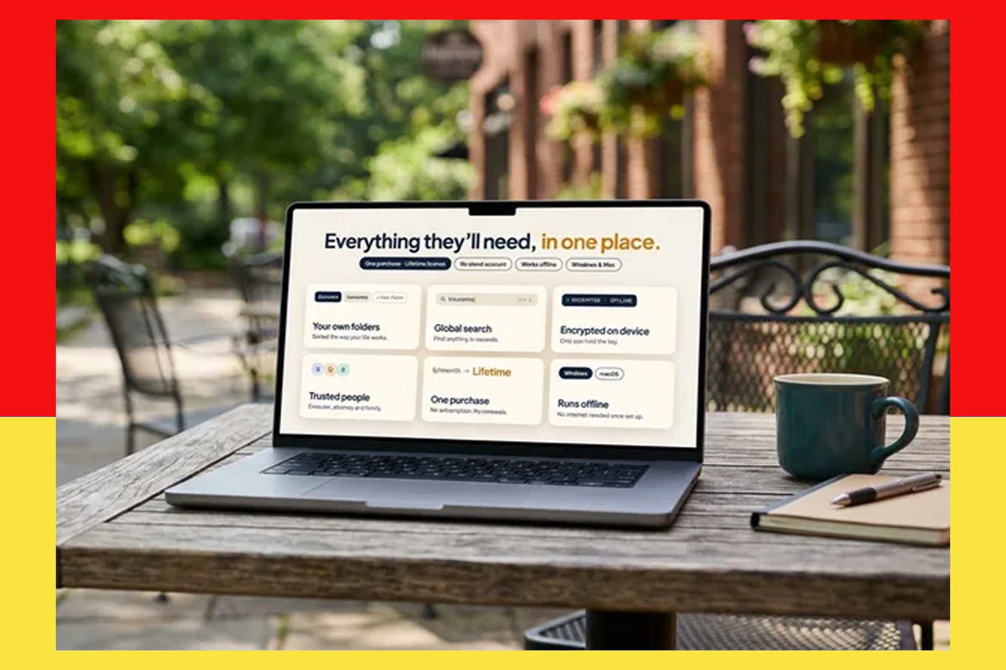 This $49 digital estate vault keeps your records off the cloud and on ...