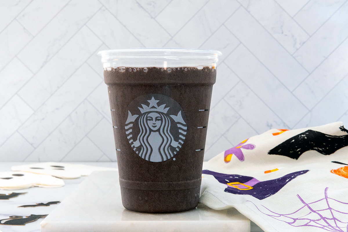 Black cat frappuccino Starbucks copycat