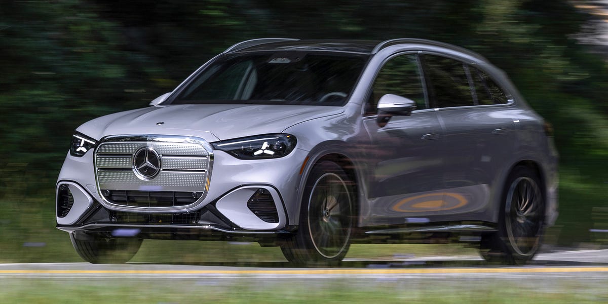 Tested: The Mercedes GLC400 EV is quick, but it costs how much?