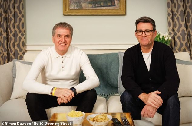 Andy Burnham becomes first PM to appear on Celebrity Gogglebox