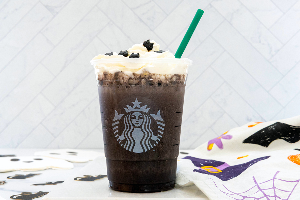 Black cat frappuccino Starbucks copycat